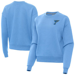 NHL Blue St. Louis Blues Antigua Women's Victory Pullover Sweatshirt
