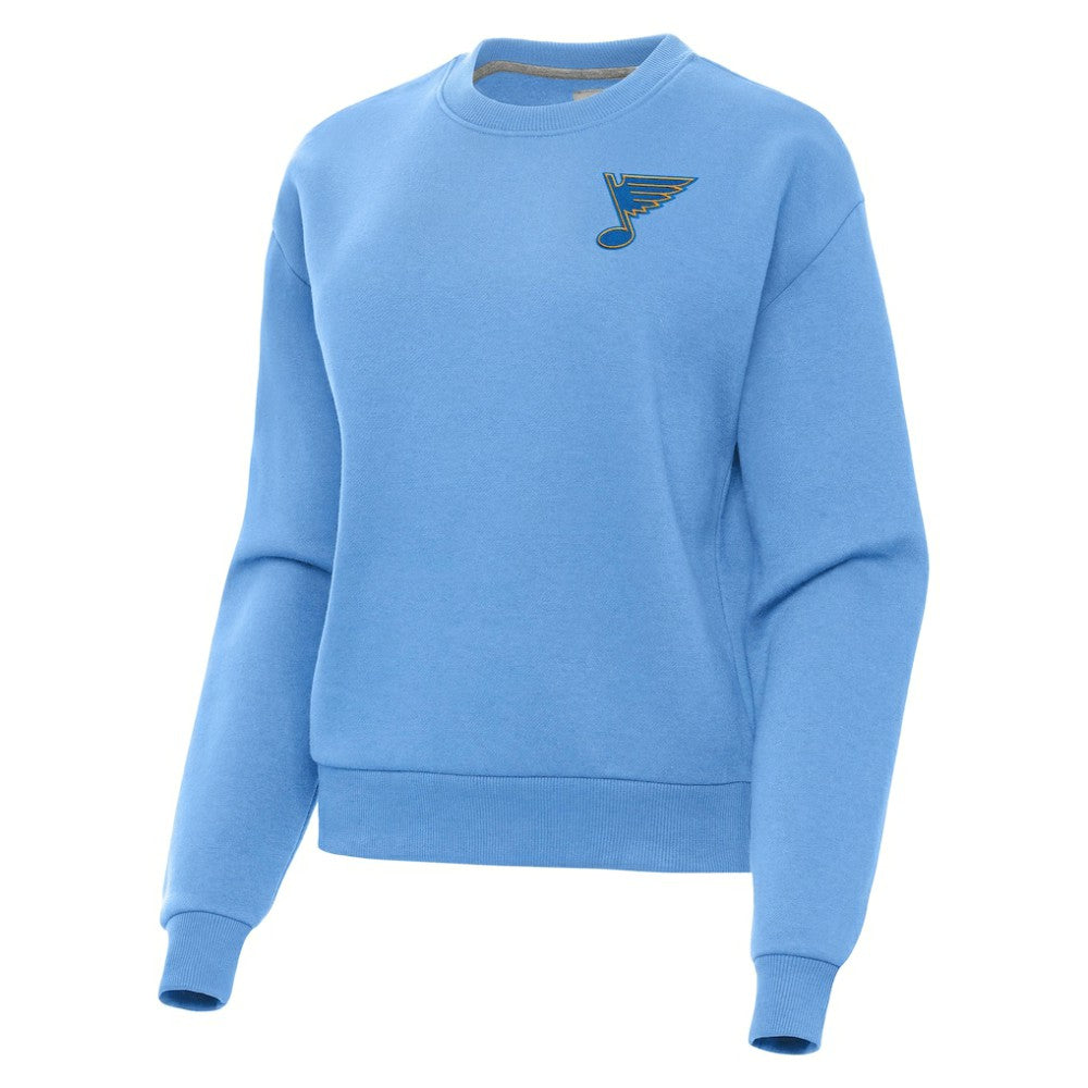NHL Blue St. Louis Blues Antigua Women's Victory Pullover Sweatshirt