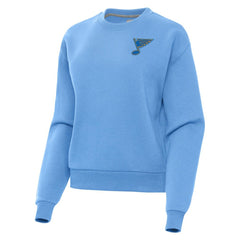NHL Blue St. Louis Blues Antigua Women's Victory Pullover Sweatshirt