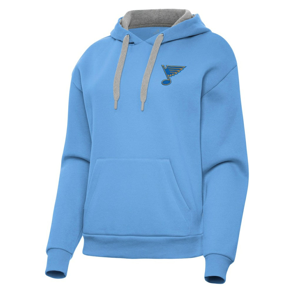 NHL Blue St. Louis Blues Antigua Women's Victory Pullover Hoodie