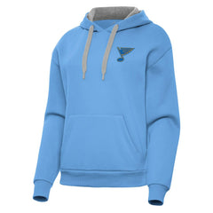 NHL Blue St. Louis Blues Antigua Women's Victory Pullover Hoodie