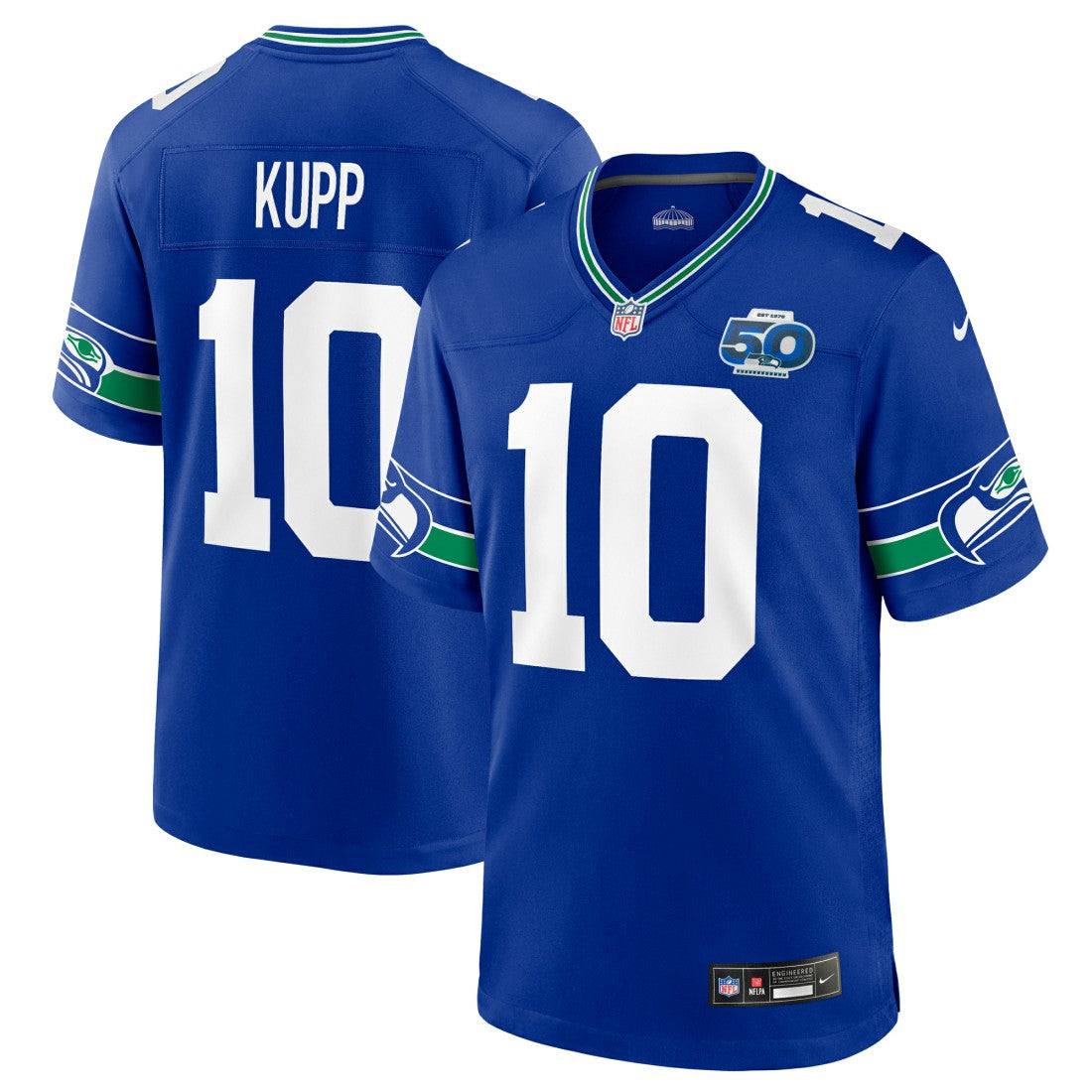 Cooper Kupp  Alternate 50th Season Game Jersey - Seattle Seahawks