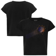 NBA Phoenix Suns Sportiqe Women's Cropped Genuine Issue Collection Alana T-Shirt