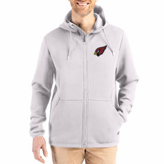 Cutter & Buck Roam Epic Comfort Recycled Full-Zip Hoodie Jacket - Arizona Cardinals