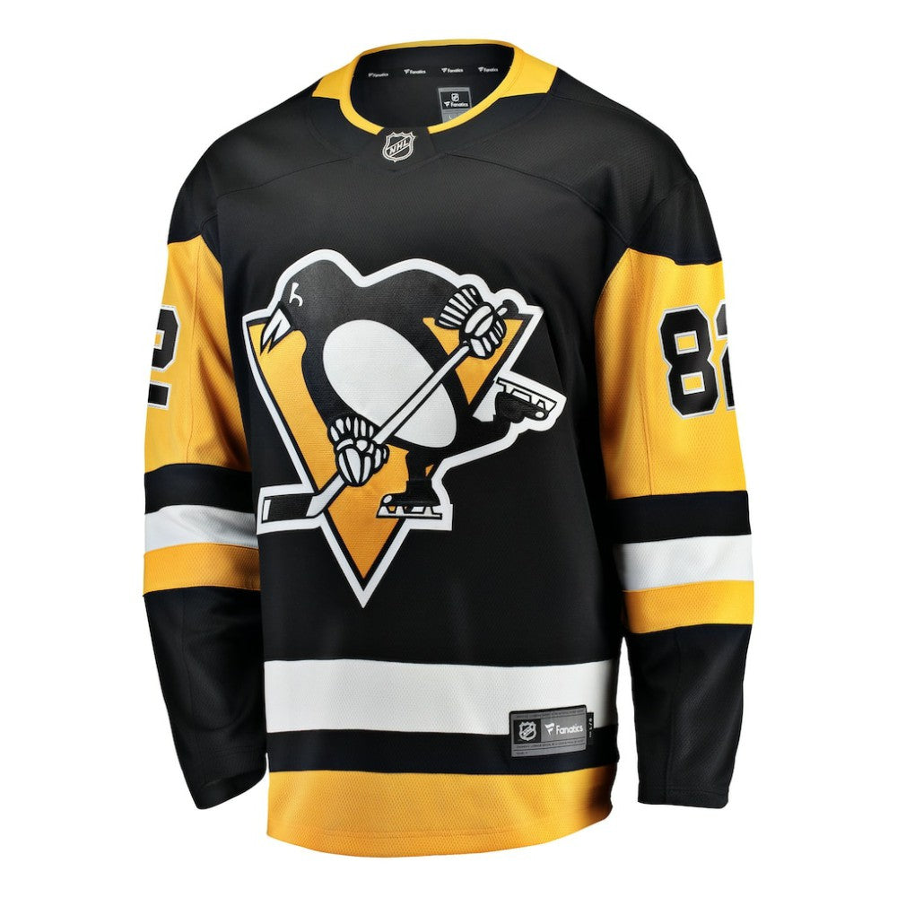 NHL Black Caleb Jones Pittsburgh Penguins Fanatics Home Breakaway Jersey