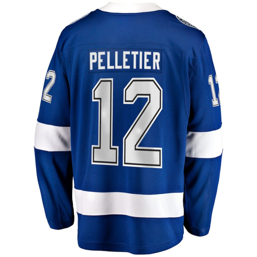NHL Blue Jakob Pelletier Tampa Bay Lightning Fanatics Home Breakaway Jersey