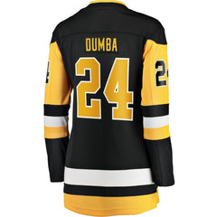 NHL Black Matt Dumba Pittsburgh Penguins Fanatics Women's Home Breakaway Jersey