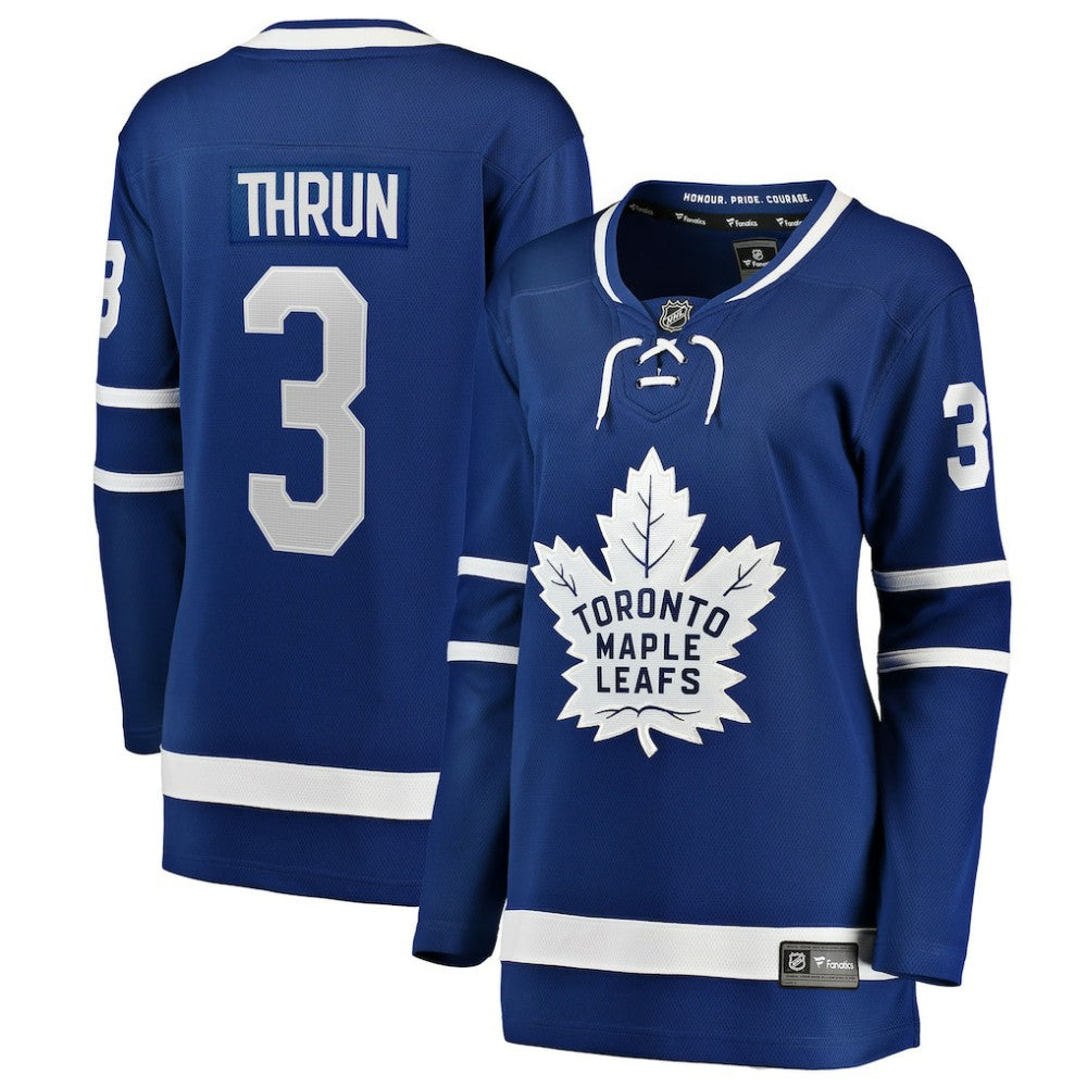 NHL Blue Henry Thrun Toronto Maple Leafs Fanatics Women's Home Breakaway Jersey