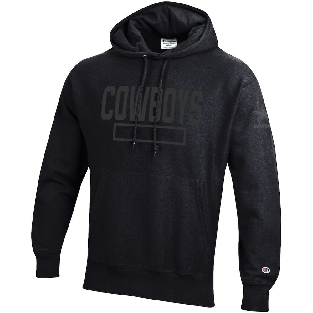 Tonal Reverse Weave Fleece Hoodie - Dallas Cowboys