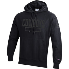 Tonal Reverse Weave Fleece Hoodie - Dallas Cowboys