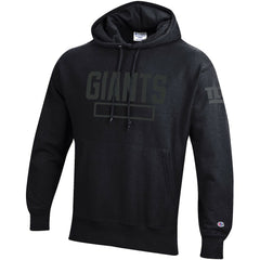 Tonal Reverse Weave Fleece Hoodie - New York Giants