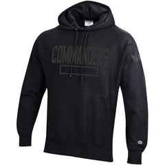 Tonal Reverse Weave Fleece Hoodie - Washington Commanders