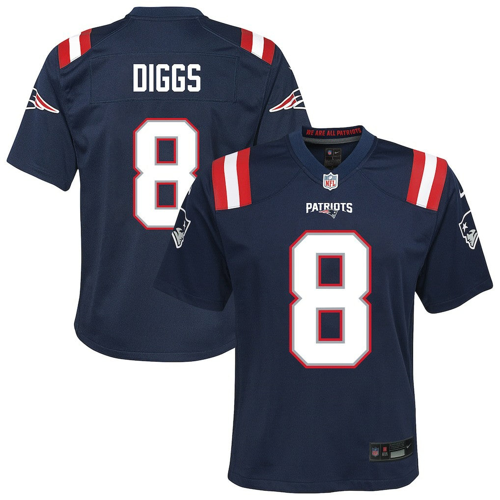 Stefon Diggs  Youth Team Game Jersey - New England Patriots