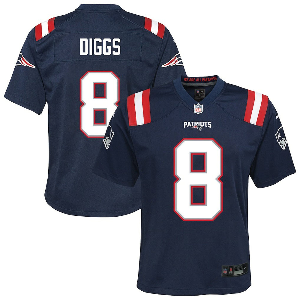 Stefon Diggs  Youth Team Game Jersey - New England Patriots