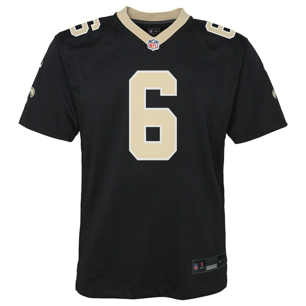 Tyler Shough  Youth Team Game Jersey - New Orleans Saints
