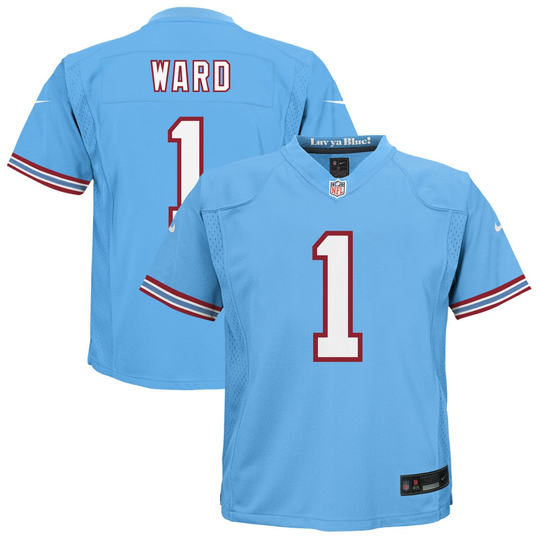Cameron Ward  Preschool Alternate 2 Player Game Jersey - Tennessee Titans