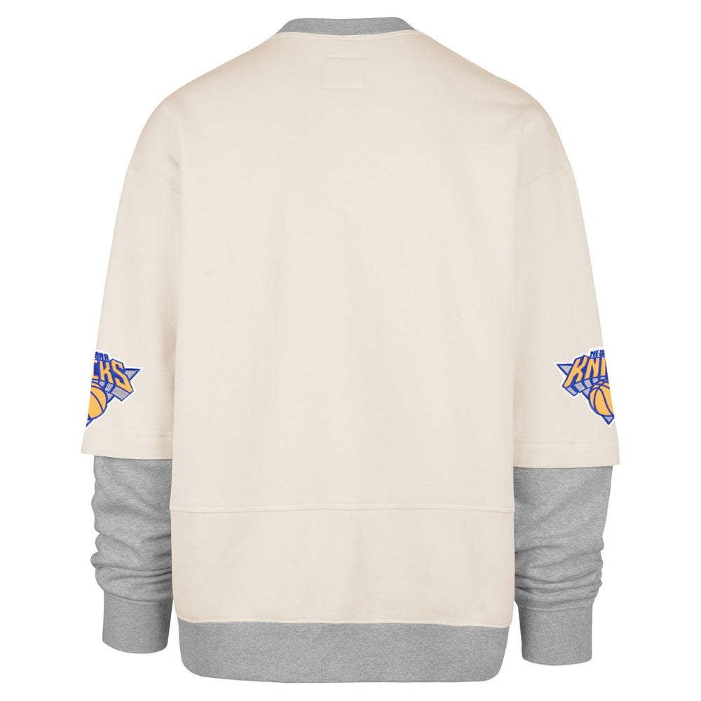 NBA New York Knicks '47 Crossover Collection Trifecta Double Layered Fleece Sweatshirt