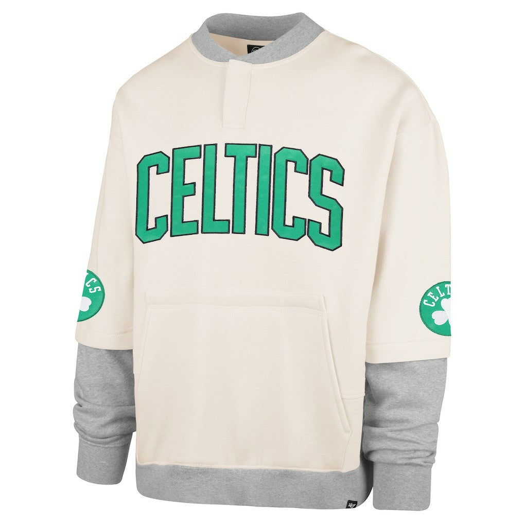 NBA Boston Celtics '47 Crossover Collection Trifecta Double Layered Fleece Sweatshirt