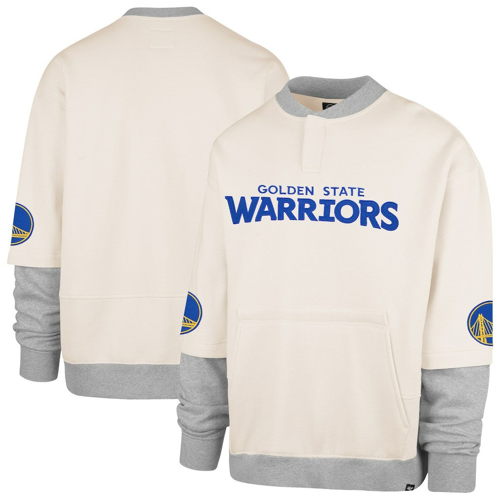 NBA Golden State Warriors '47 Crossover Collection Trifecta Double Layered Fleece Sweatshirt sale
