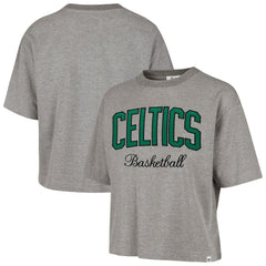 NBA Boston Celtics '47 Women's Pivot Drop Needle Cropped T-Shirt