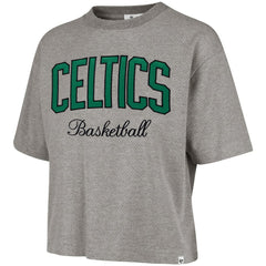 NBA Boston Celtics '47 Women's Pivot Drop Needle Cropped T-Shirt