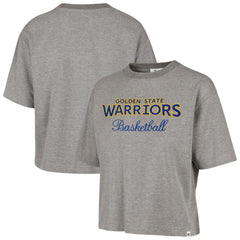 NBA Golden State Warriors '47 Women's Pivot Drop Needle Cropped T-Shirt sale