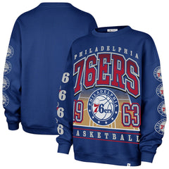 NBA Philadelphia 76ers '47 Women's Go Big Oversized Sweatshirt