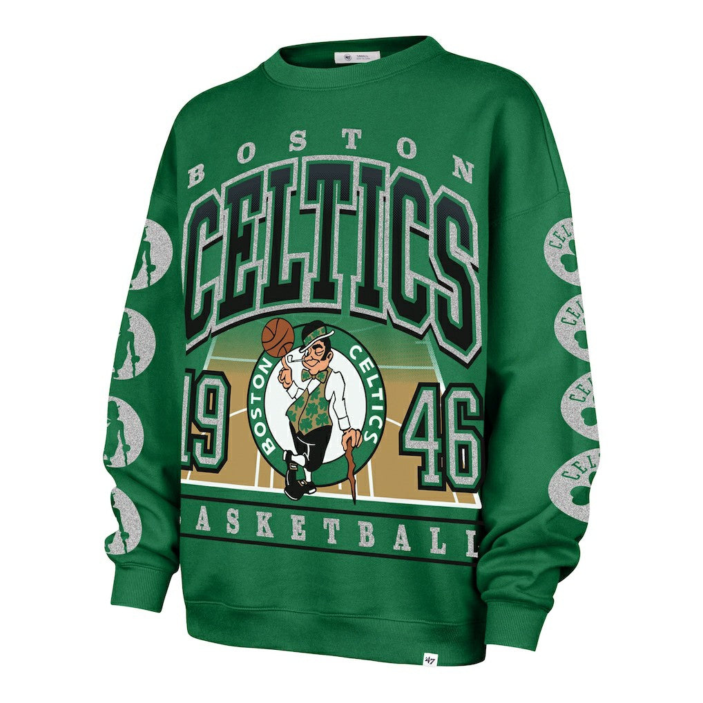 NBA Boston Celtics '47 Women's Go Big Oversized Sweatshirt