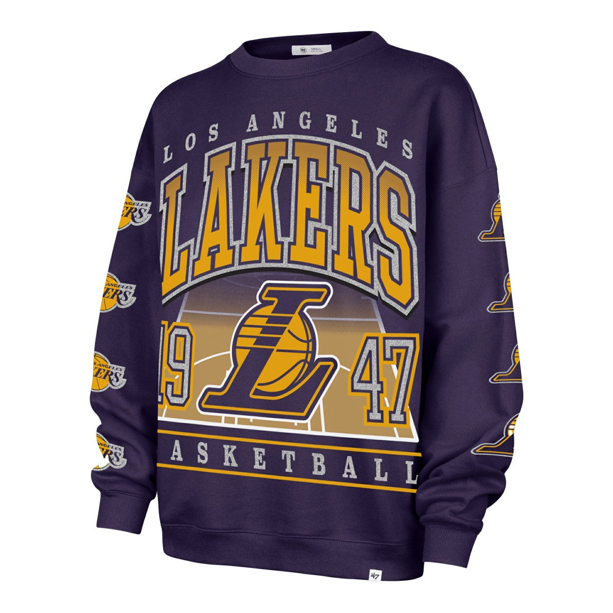 NBA Los Angeles Lakers '47 Women's Go Big Oversized Sweatshirt