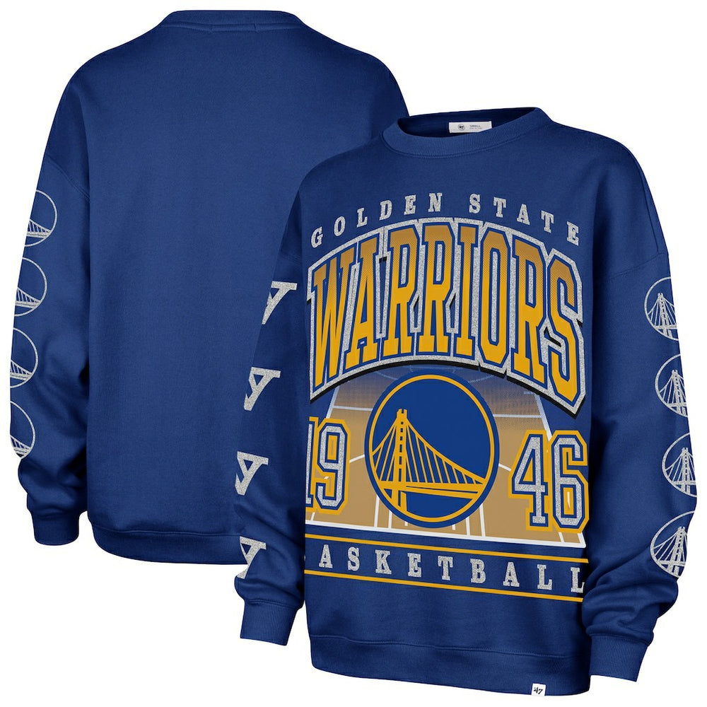 NBA Golden State Warriors '47 Women's Go Big Oversized Sweatshirt sale
