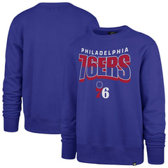 NBA Philadelphia 76ers '47 Unisex Brush By Headline Crewneck Sweatshirt