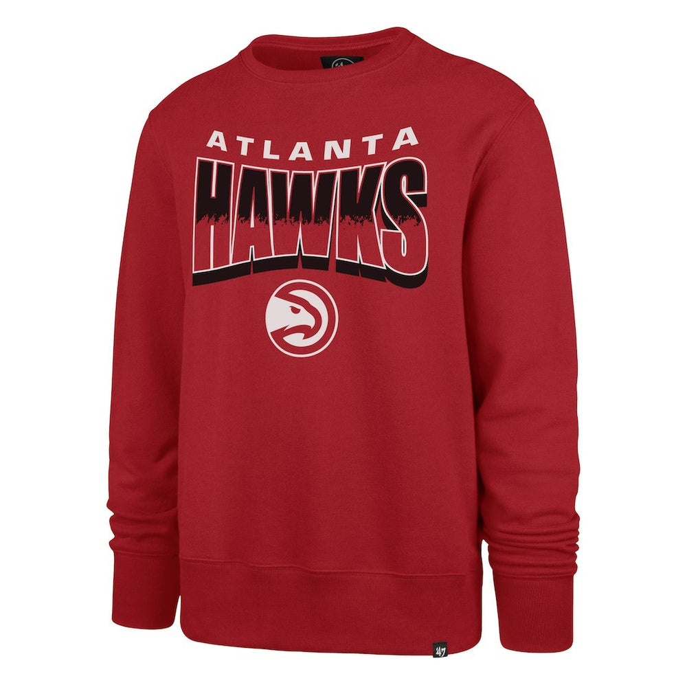 NBA Atlanta Hawks '47 Unisex Brush By Headline Crewneck Sweatshirt