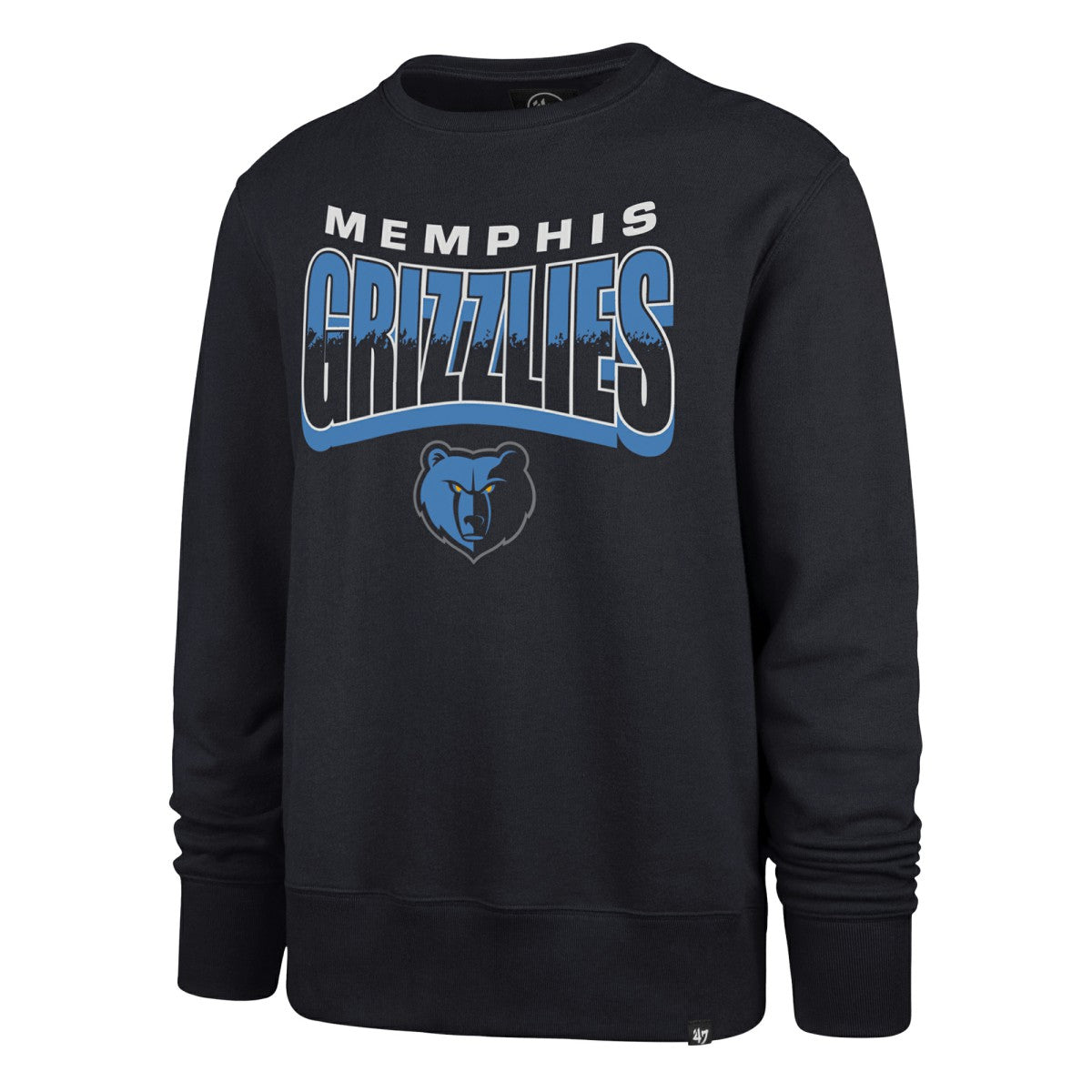 NBA Memphis Grizzlies '47 Unisex Brush By Headline Crewneck Sweatshirt