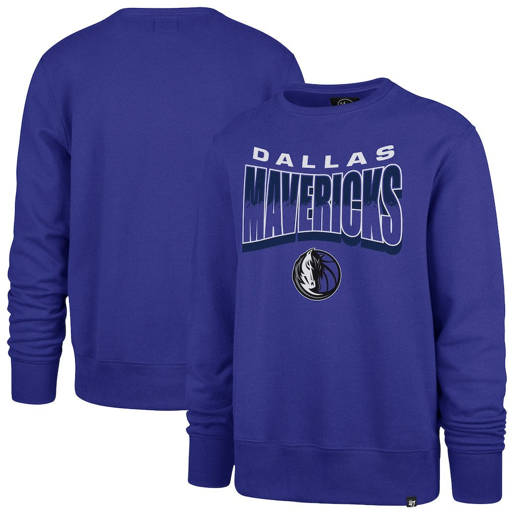 NBA Dallas Mavericks '47 Unisex Brush By Headline Crewneck Sweatshirt sale