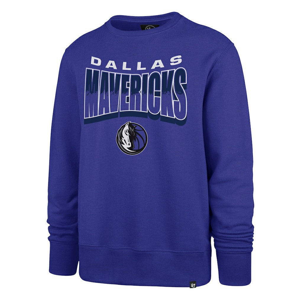 NBA Dallas Mavericks '47 Unisex Brush By Headline Crewneck Sweatshirt sale