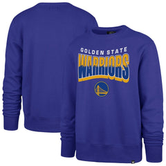 NBA Golden State Warriors '47 Unisex Brush By Headline Crewneck Sweatshirt sale