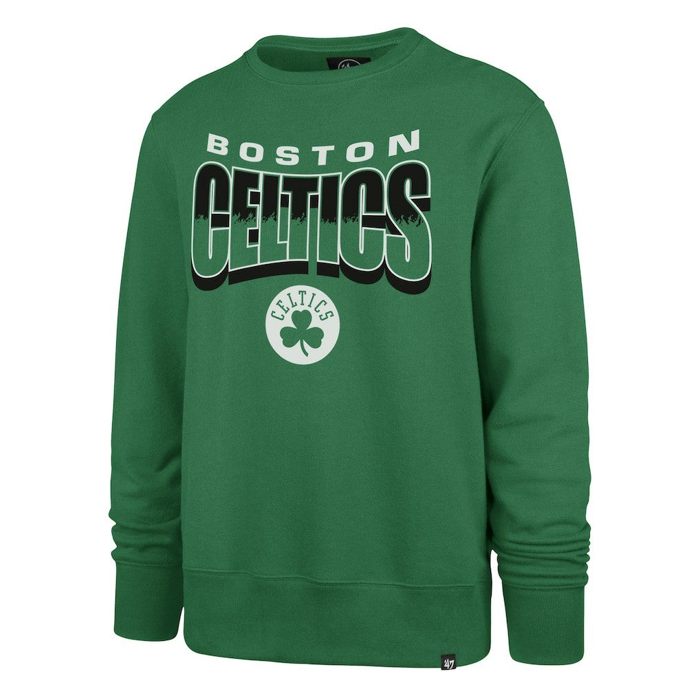 NBA Boston Celtics '47 Unisex Brush By Headline Crewneck Sweatshirt