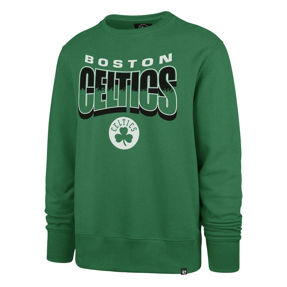 NBA Boston Celtics '47 Unisex Brush By Headline Crewneck Sweatshirt