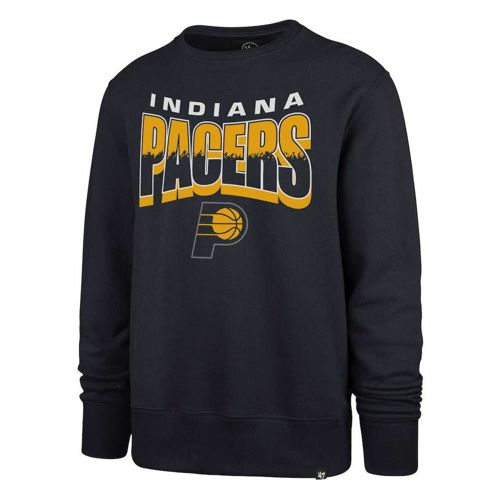 NBA Indiana Pacers '47 Unisex Brush By Headline Crewneck Sweatshirt