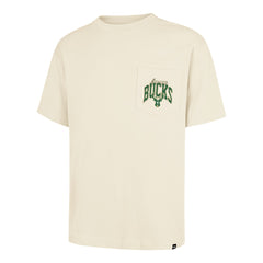 NBA Milwaukee Bucks '47 Unisex Crossover Collection Foundation Pocket T-Shirt