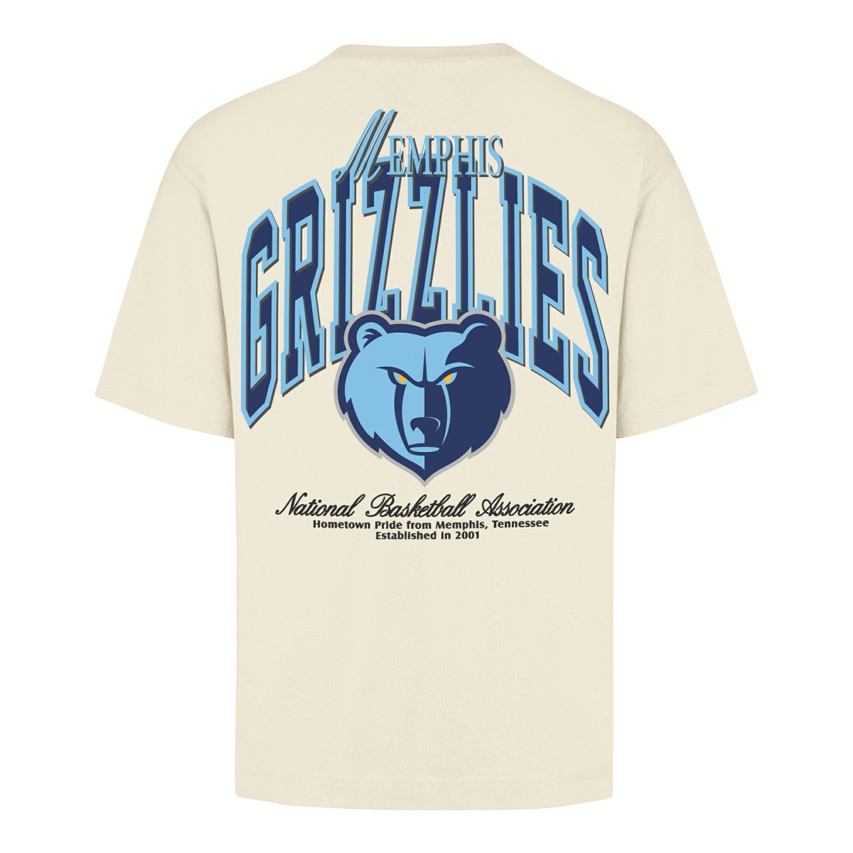 NBA Memphis Grizzlies '47 Unisex Crossover Collection Foundation Pocket T-Shirt