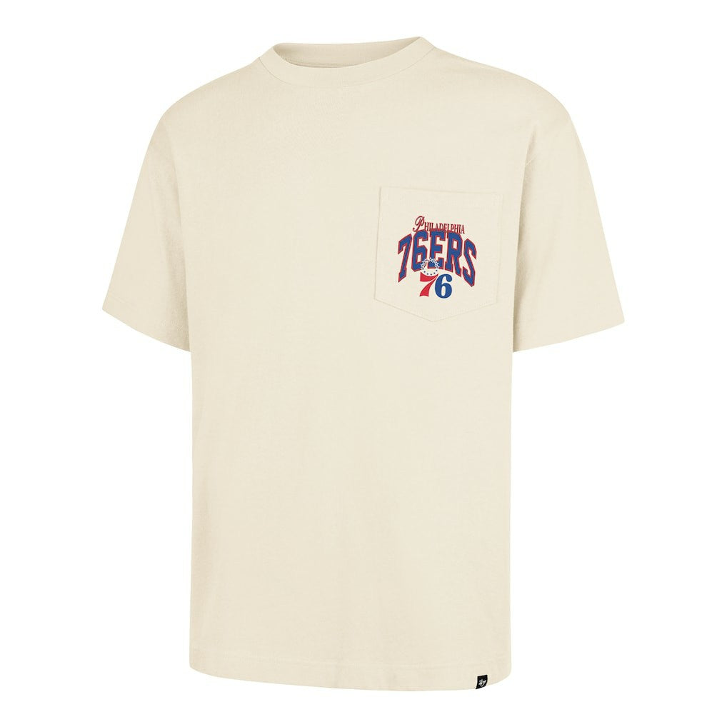 NBA Philadelphia 76ers '47 Unisex Crossover Collection Foundation Pocket T-Shirt