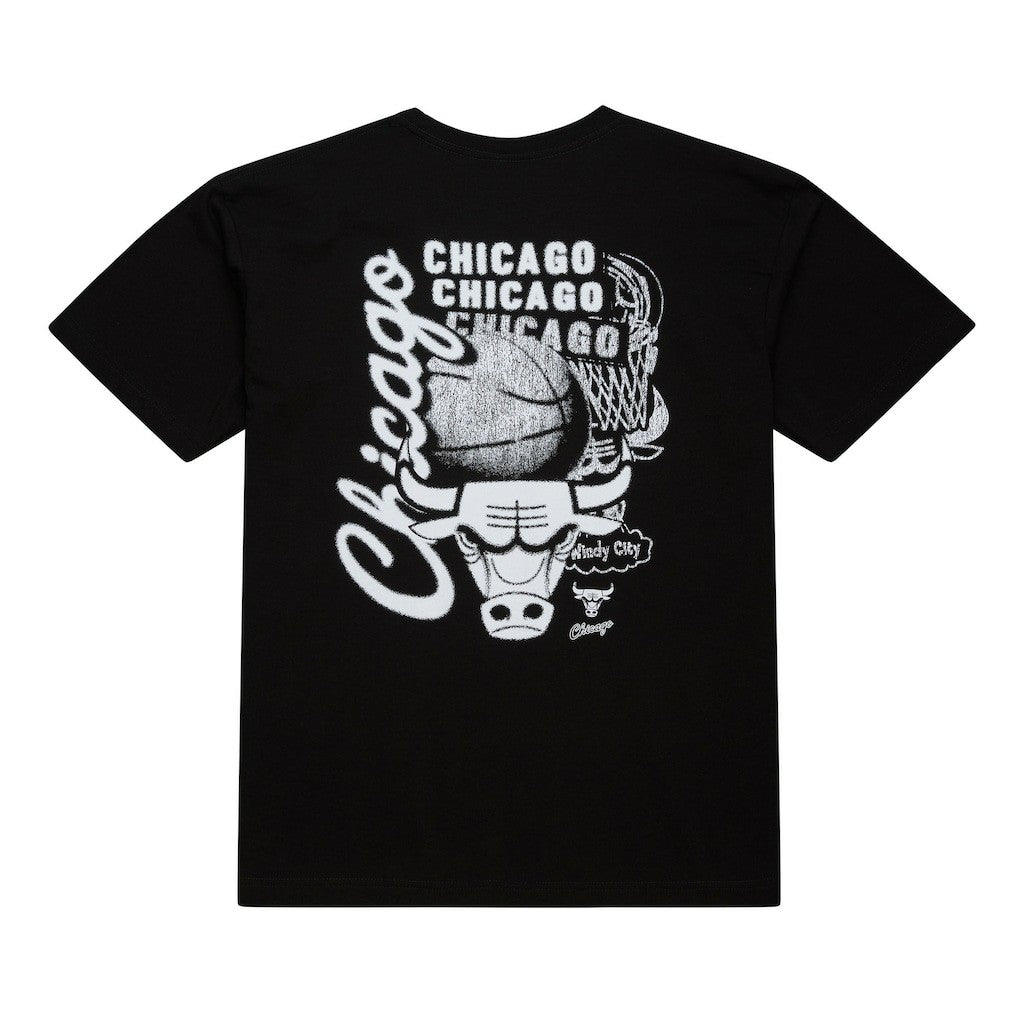 NBA Chicago Bulls Hardwood Classics Overlap T-Shirt sale
