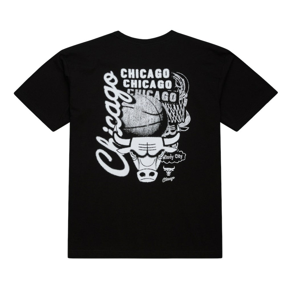 NBA Chicago Bulls Hardwood Classics Overlap T-Shirt sale