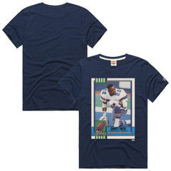 Emmitt Smith  Homage Unisex NFL Topps Trading Card Tri-Blend T-Shirt - Dallas Cowboys