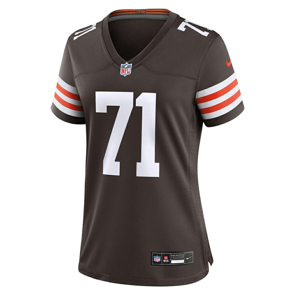 Cornelius Lucas  Women's Team Game Jersey - Cleveland Browns