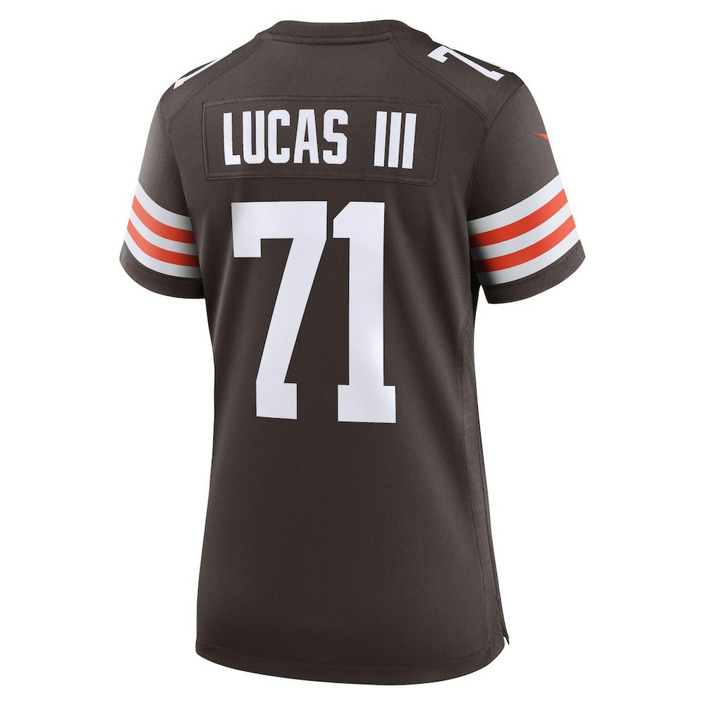Cornelius Lucas  Women's Team Game Jersey - Cleveland Browns