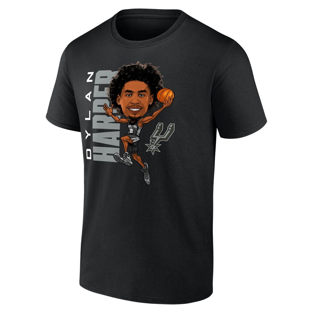 NBA Dylan Harper San Antonio Spurs Caricature T-Shirt