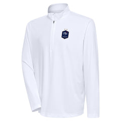France National Team Antigua Statement Quarter-Zip Pullover -  White