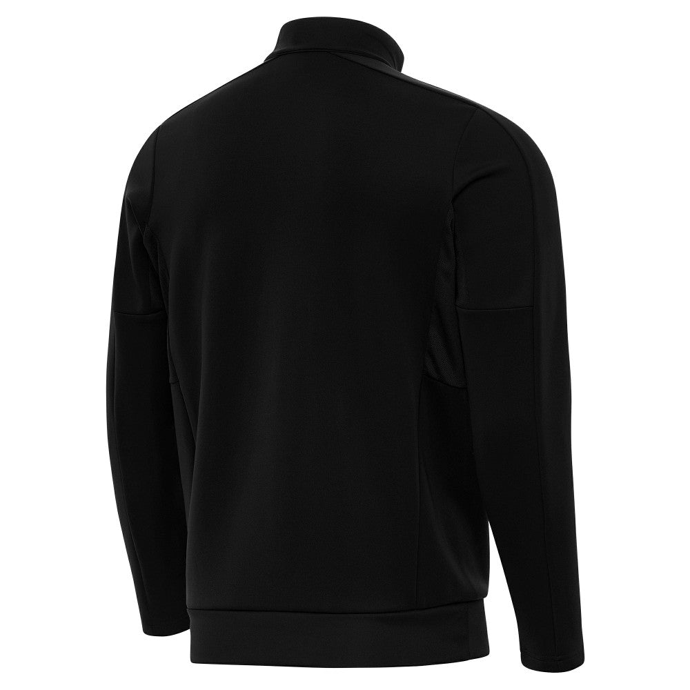 France National Team Antigua Genesis Quarter-Zip Pullover -  Black